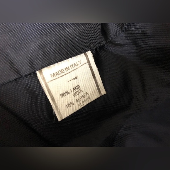 Gianni Versace Wool Alpaca Blend Bomber Jacket Size Small Womens Italian Vintage - Picture 7 of 9